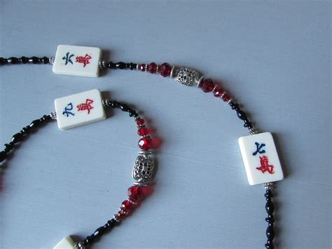 mahjong beads|mahjong bead necklace.